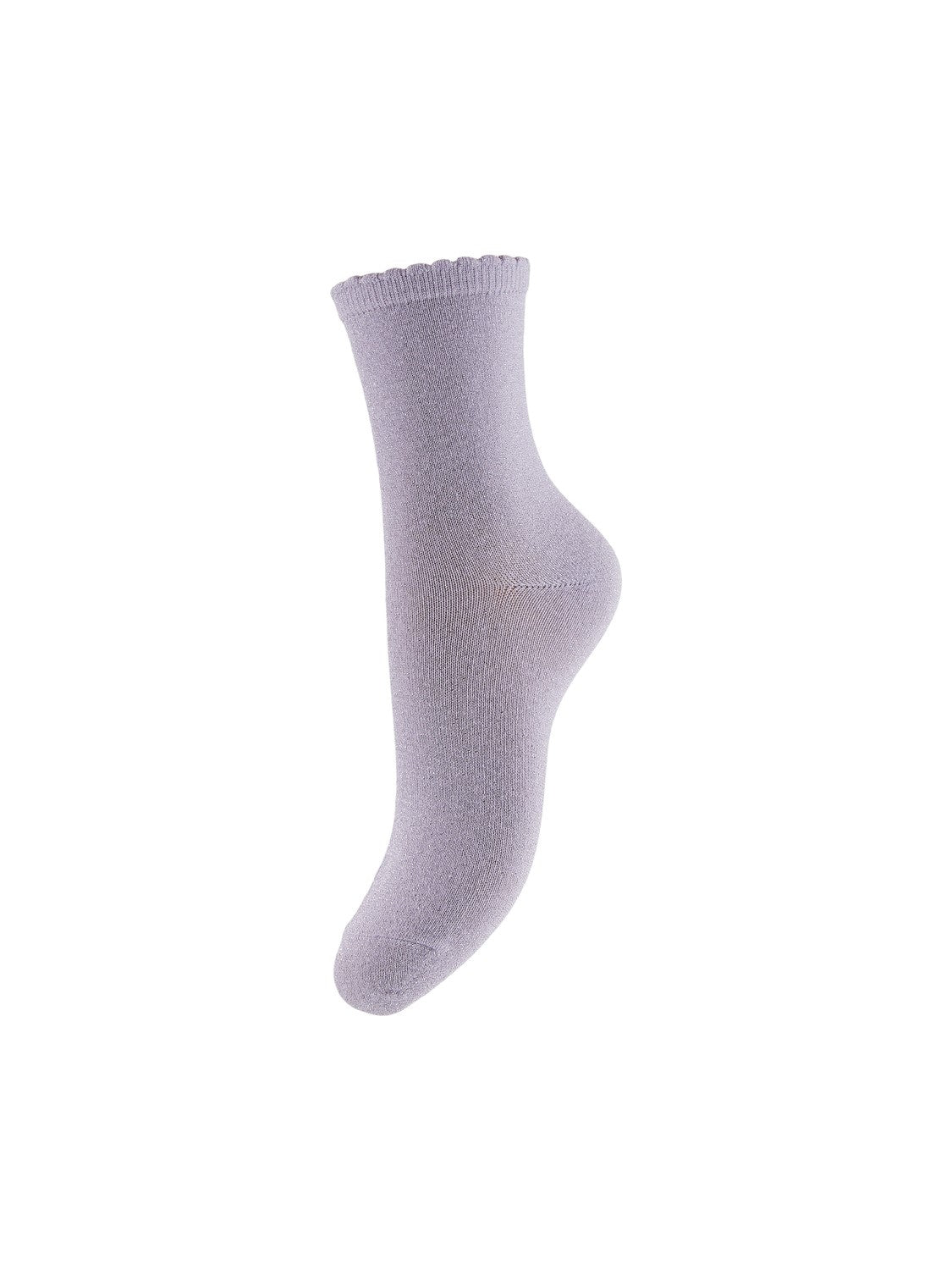PIECES - GLIMMERSTRØMPE - SEBBY 17078534 - PURPLE HEATHER