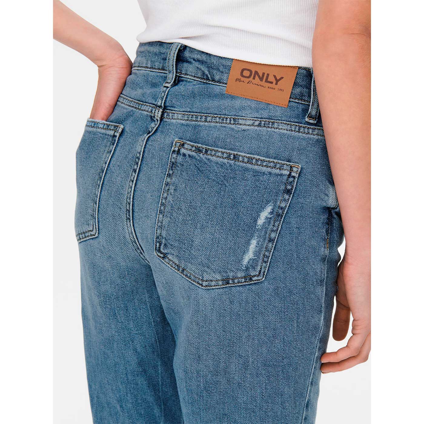 ONLY - JEANS - HW EMILY 15248661 - LIGHT BLUE DENIM