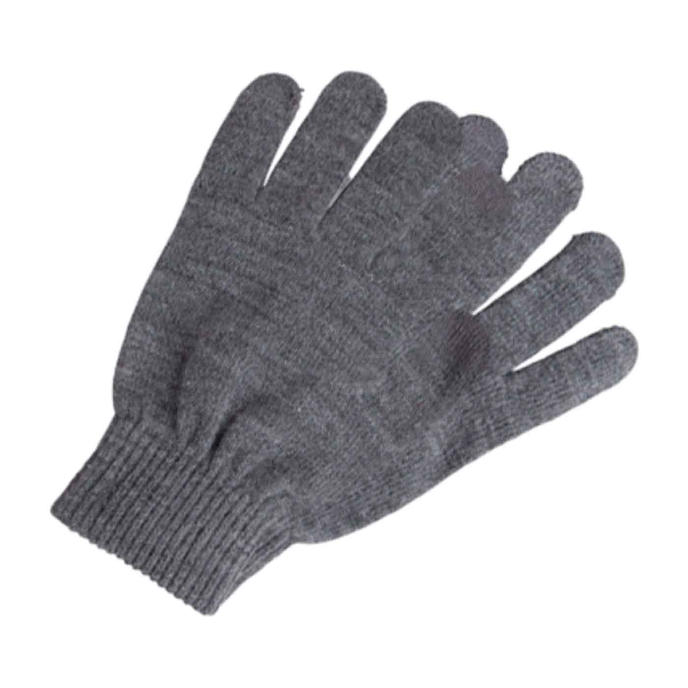 PIECES - HANDSKE - NEW BUDDY 17052401 - DARK GREY