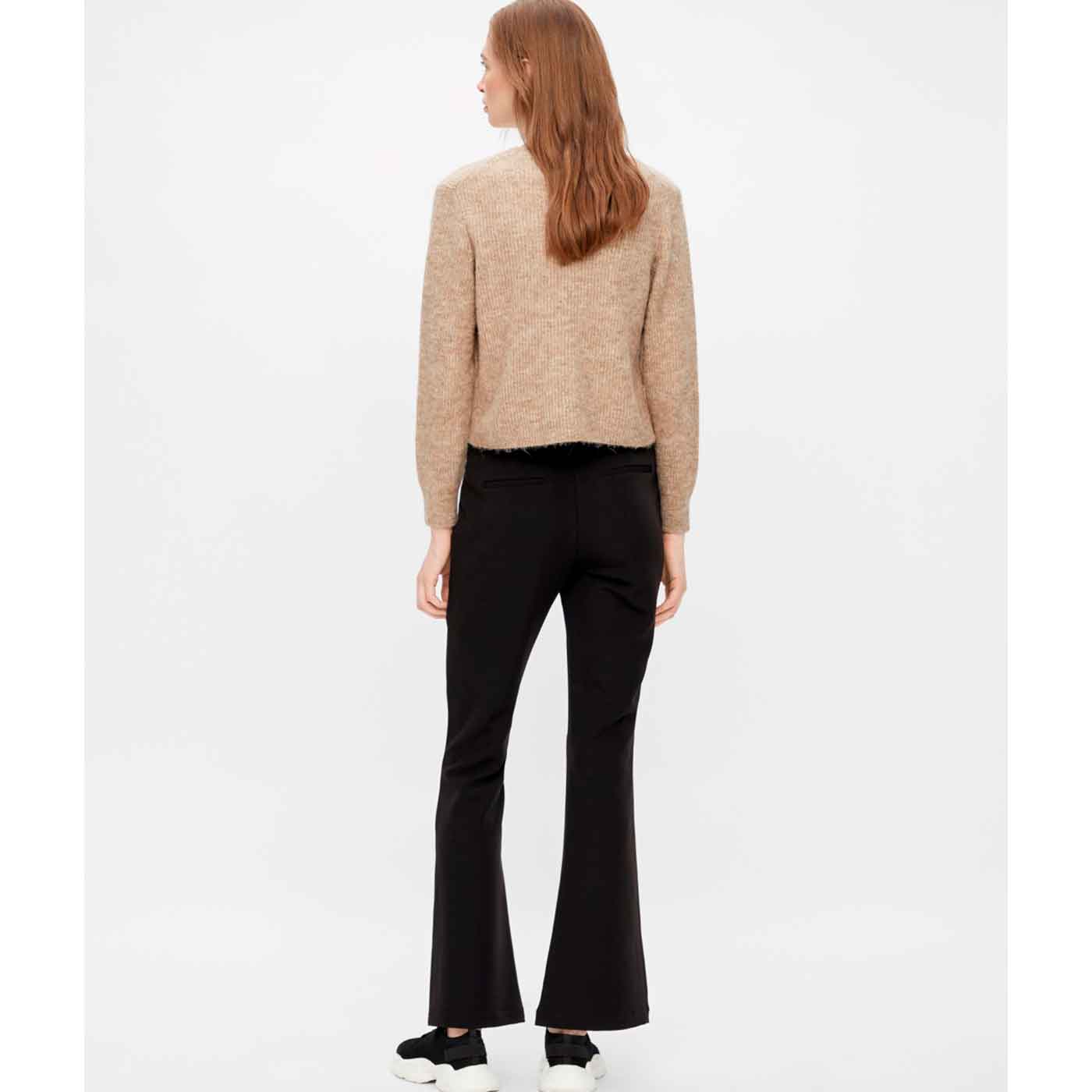PIECES - CARDIGAN - ELLEN - SILVER MINK