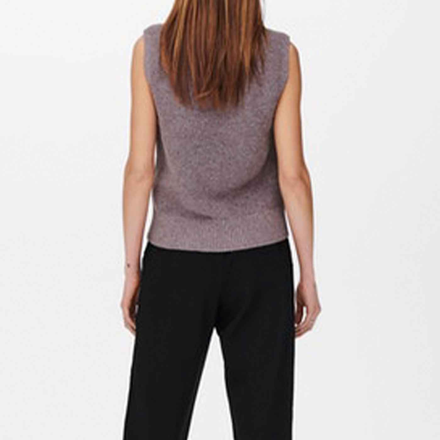 ONLY VEST PARIS LIFE ASH ROSE
