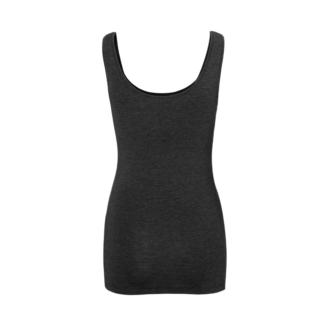 MBYM - TOP - SINA GO GREEN 11221045 - DARK GREY MELANGE