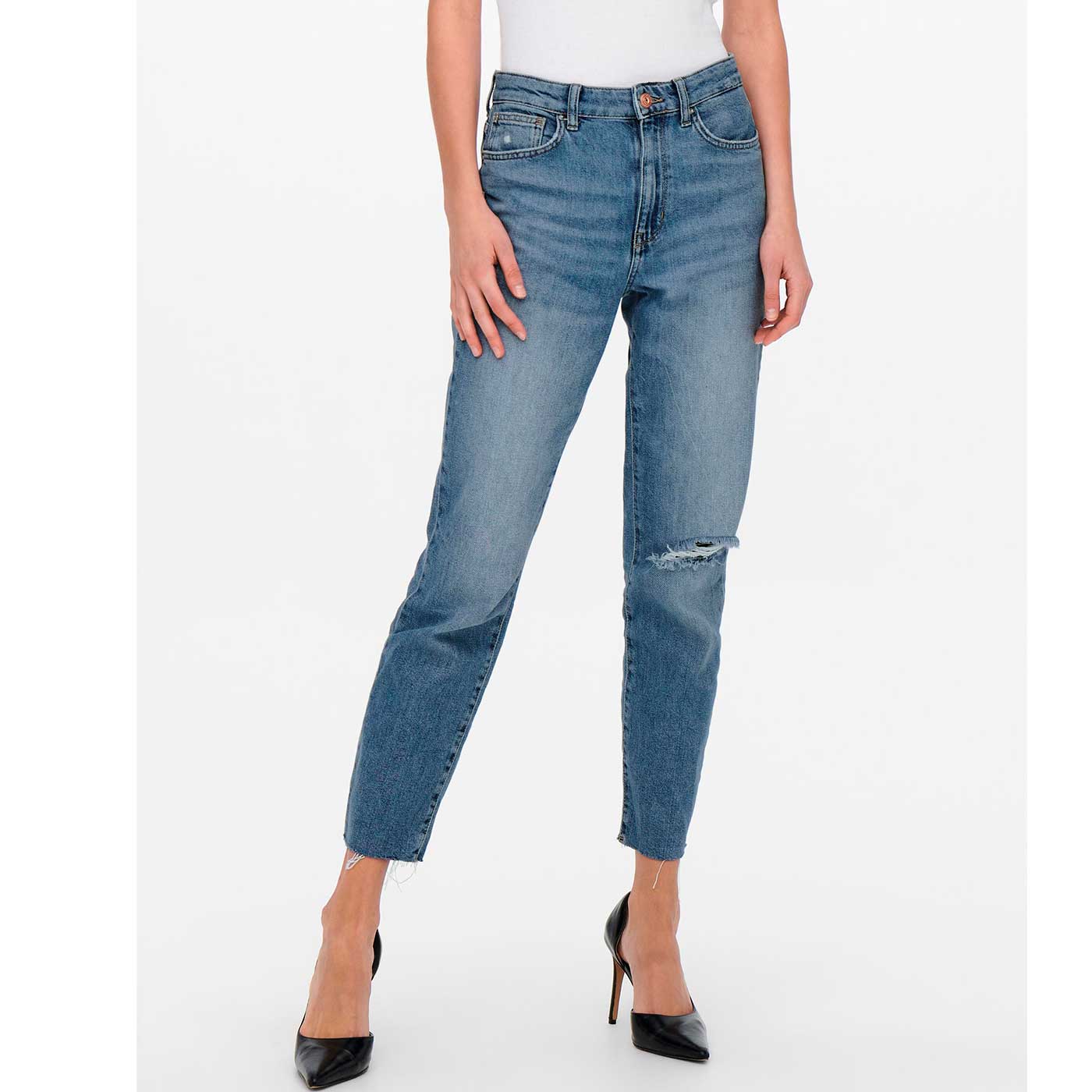 ONLY - JEANS - HW EMILY 15248661 - LIGHT BLUE DENIM