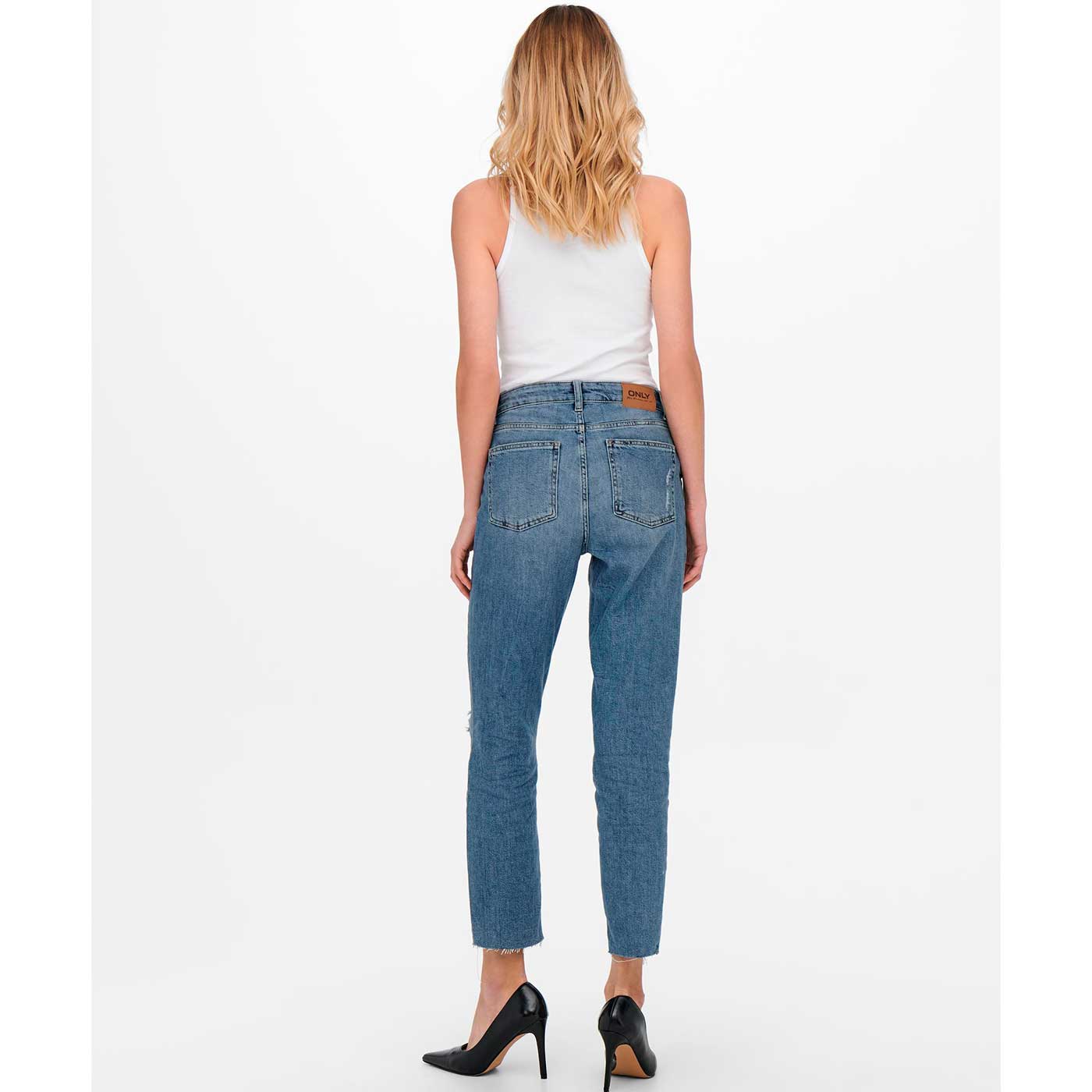 ONLY - JEANS - HW EMILY 15248661 - LIGHT BLUE DENIM