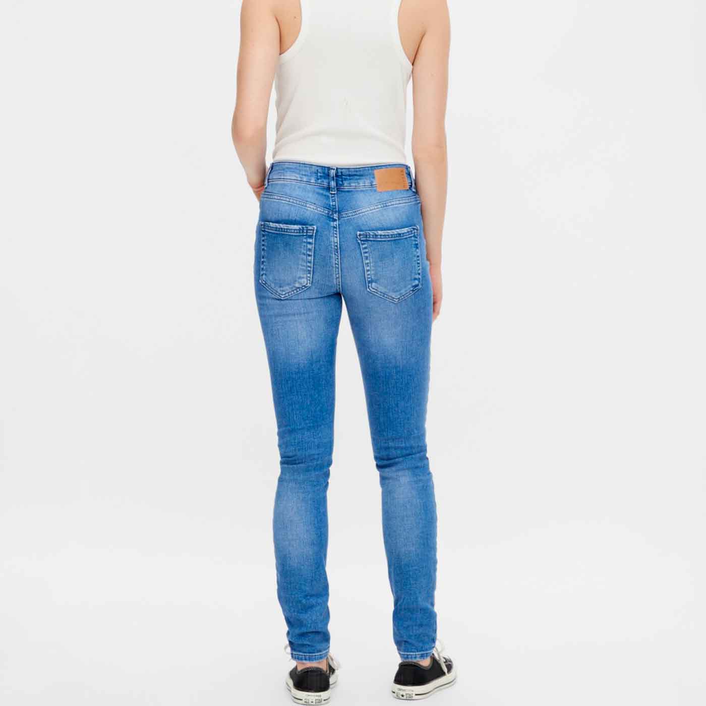 PIECES - JEANS - DELLY 17114905 - MEDIUM BLUE