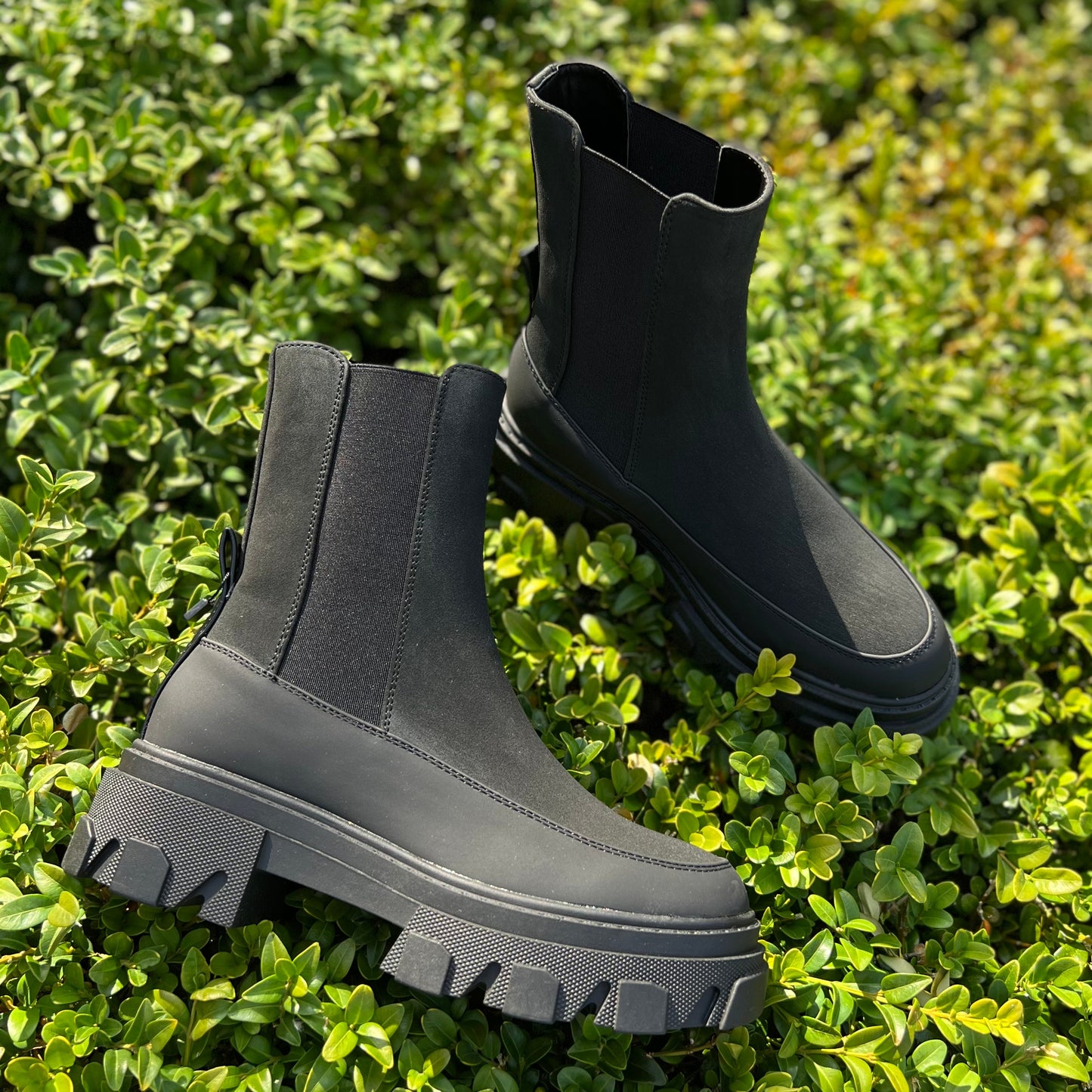 ONLY - STØVLE - TOLA NUBUCK PU 15238956 - SORT