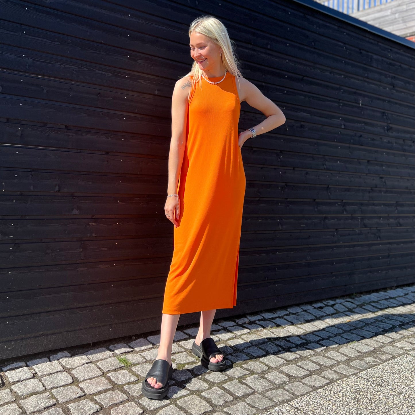 ONLY - KJOLE - LINE 15287903 - ORANGE