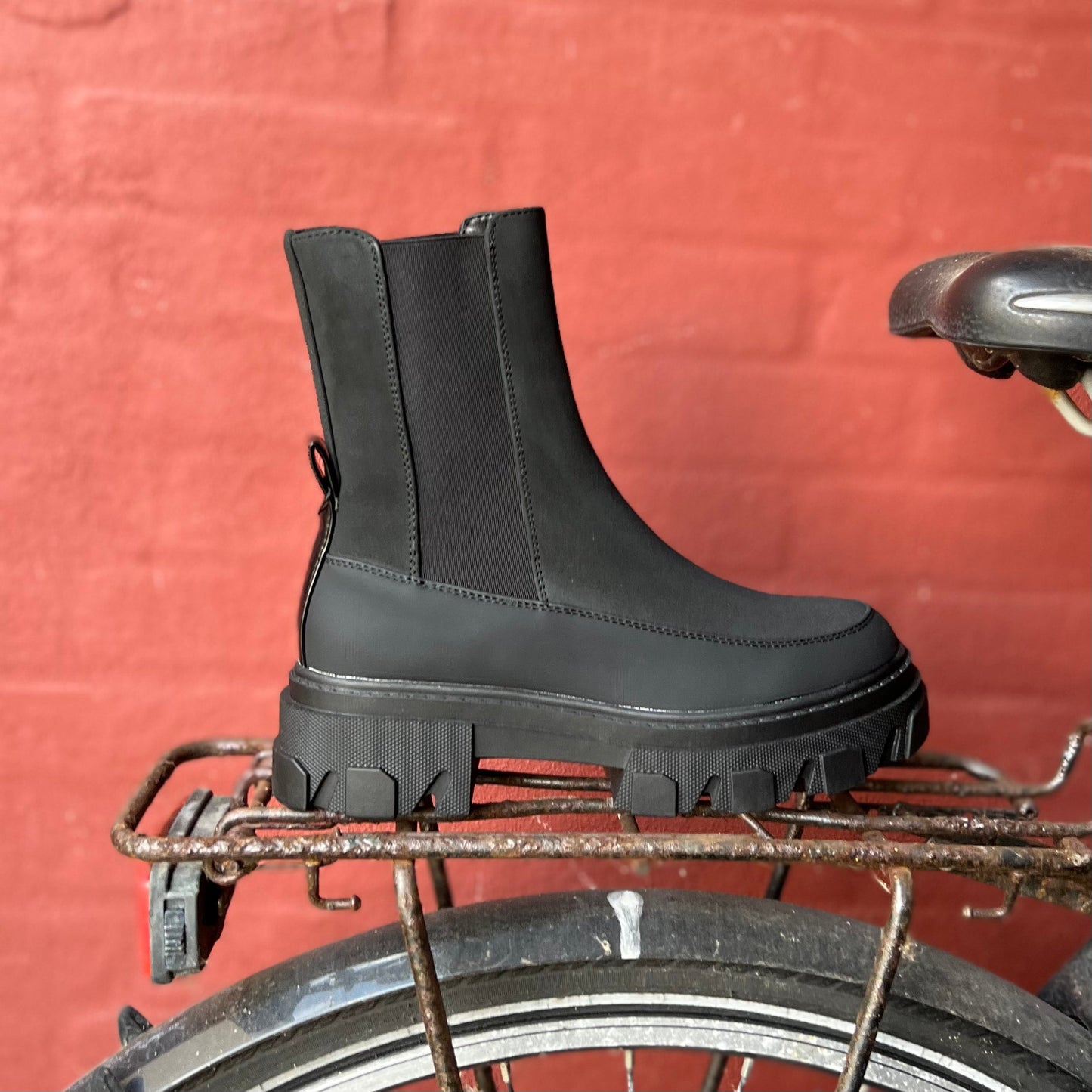 ONLY - STØVLE - TOLA NUBUCK PU 15238956 - SORT