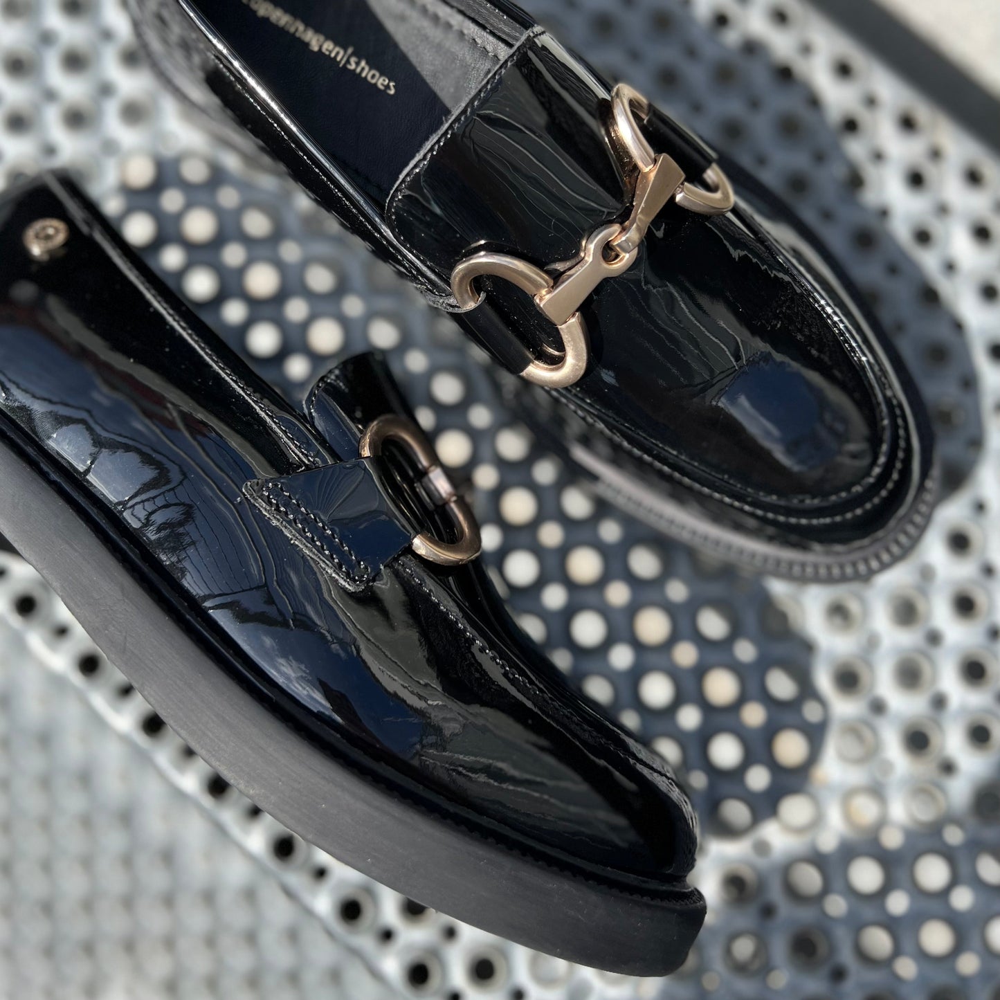 COPENHAGEN SHOES - LOAFERS - AWAKE - BLACK PATENT