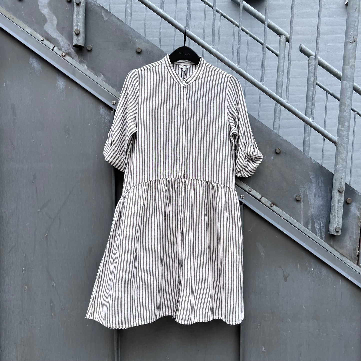 MBYM - KJOLE - ALBANA DAYANA  - OLIVE STRIPE