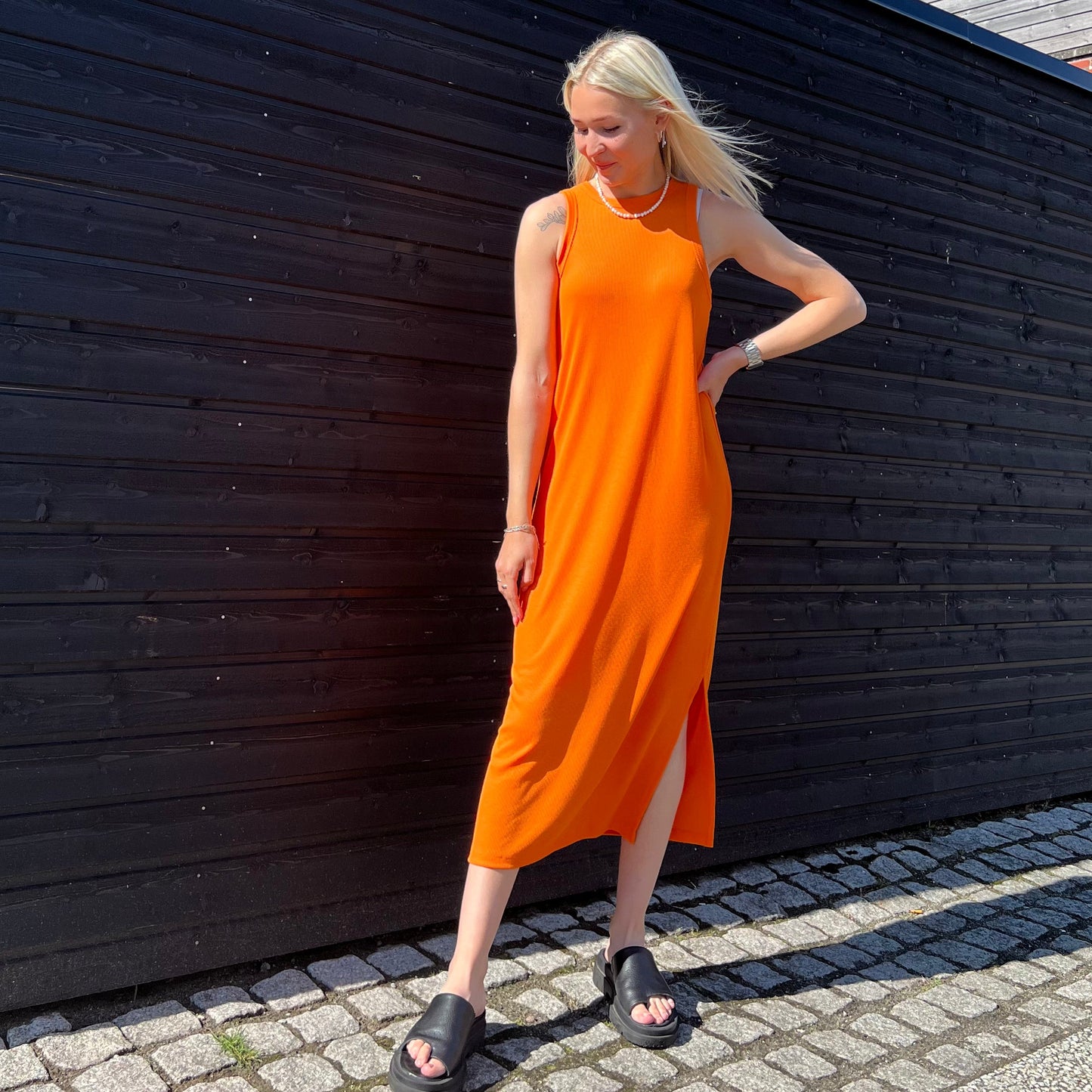 ONLY - KJOLE - LINE 15287903 - ORANGE