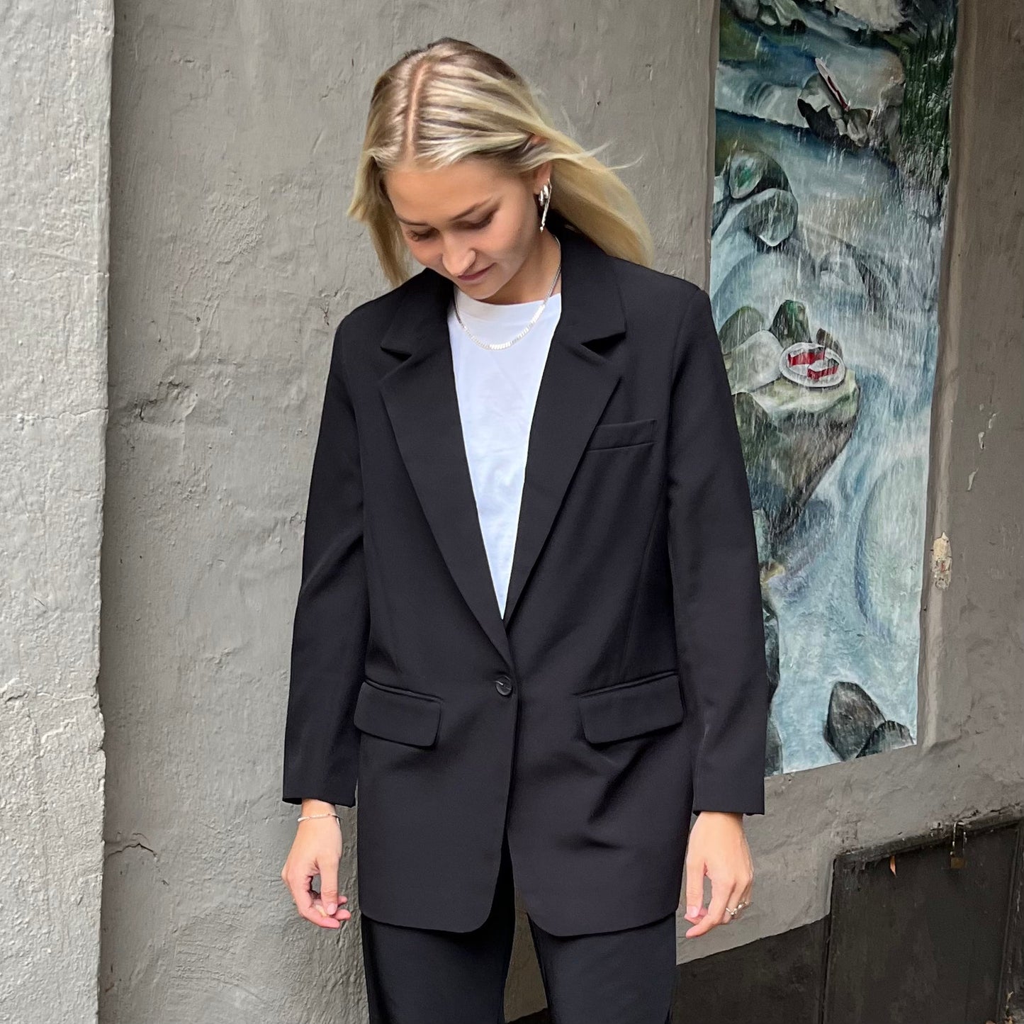 ONLY - BLAZER - LANA BERRY 15245698 - SORT