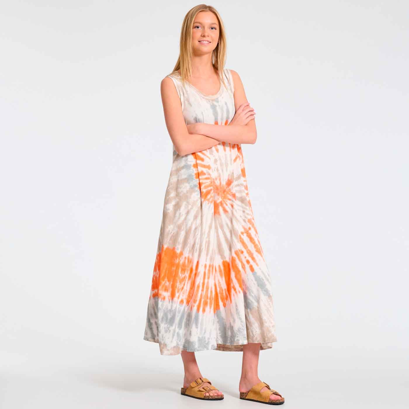 MARTA DU CHATEAU - KJOLE - 1680 - ARANCIO