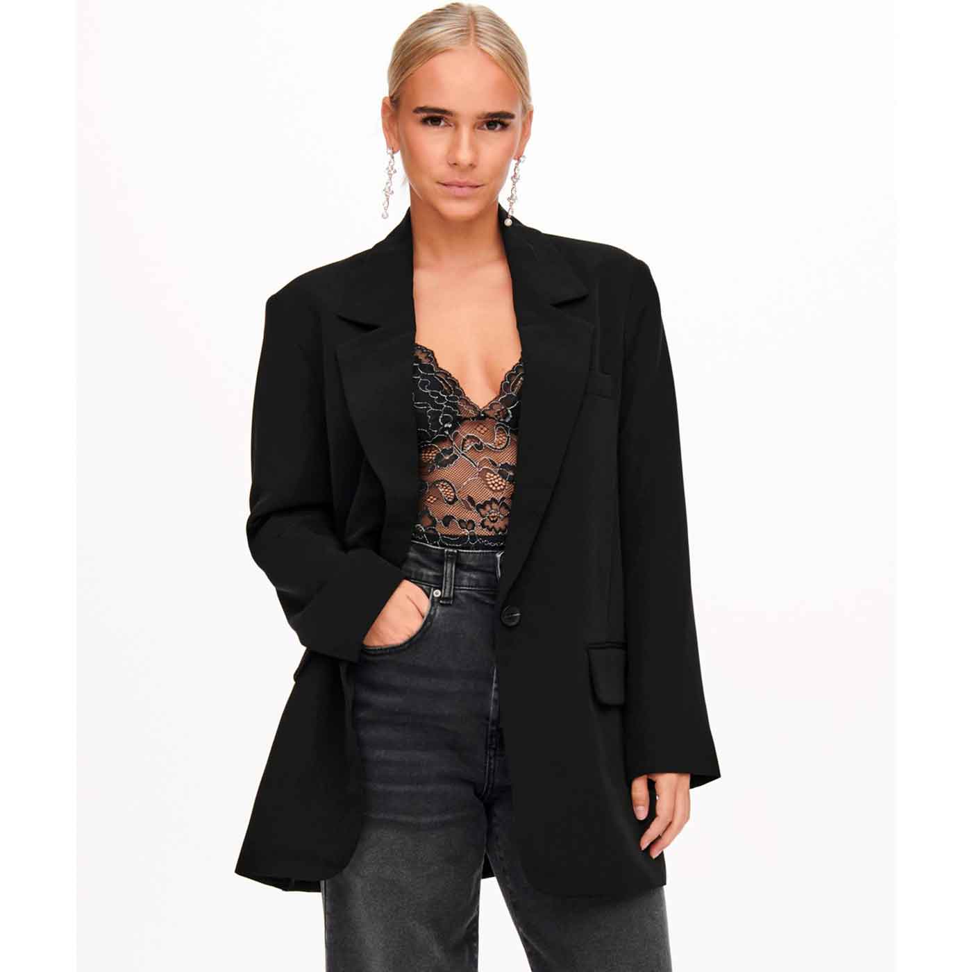 ONLY - BLAZER - LANA BERRY 15245698 - SORT