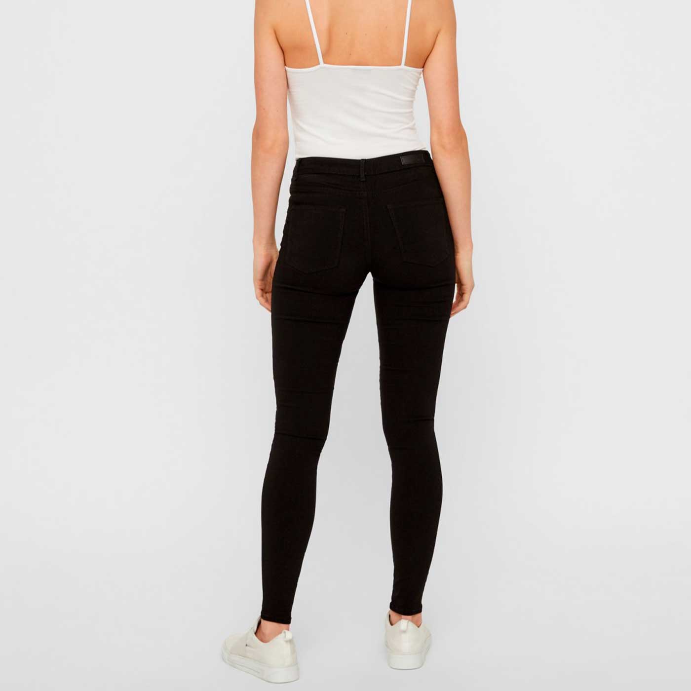 PIECES - JEANS - SKIN WEAR MW 17079908 - SORT