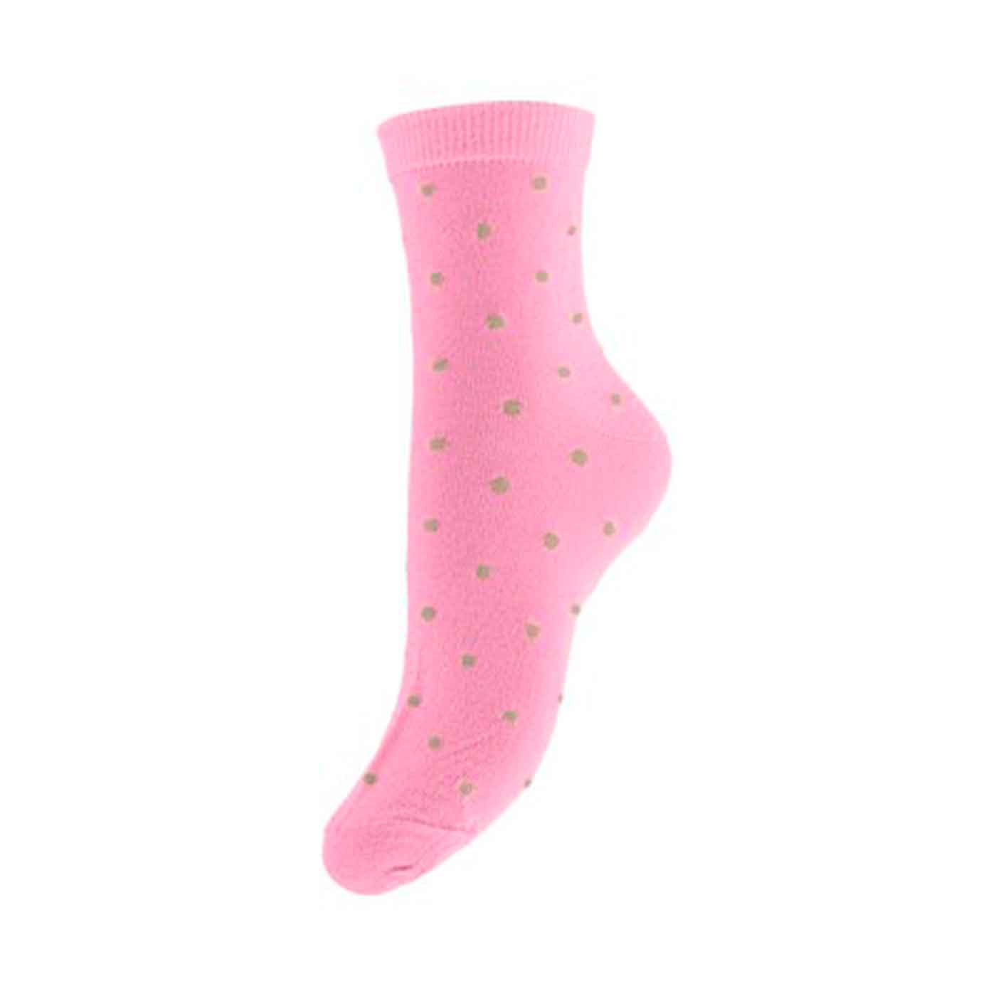 PIECES - STRØMPE - DIANA 17117638 - PRISM PINK