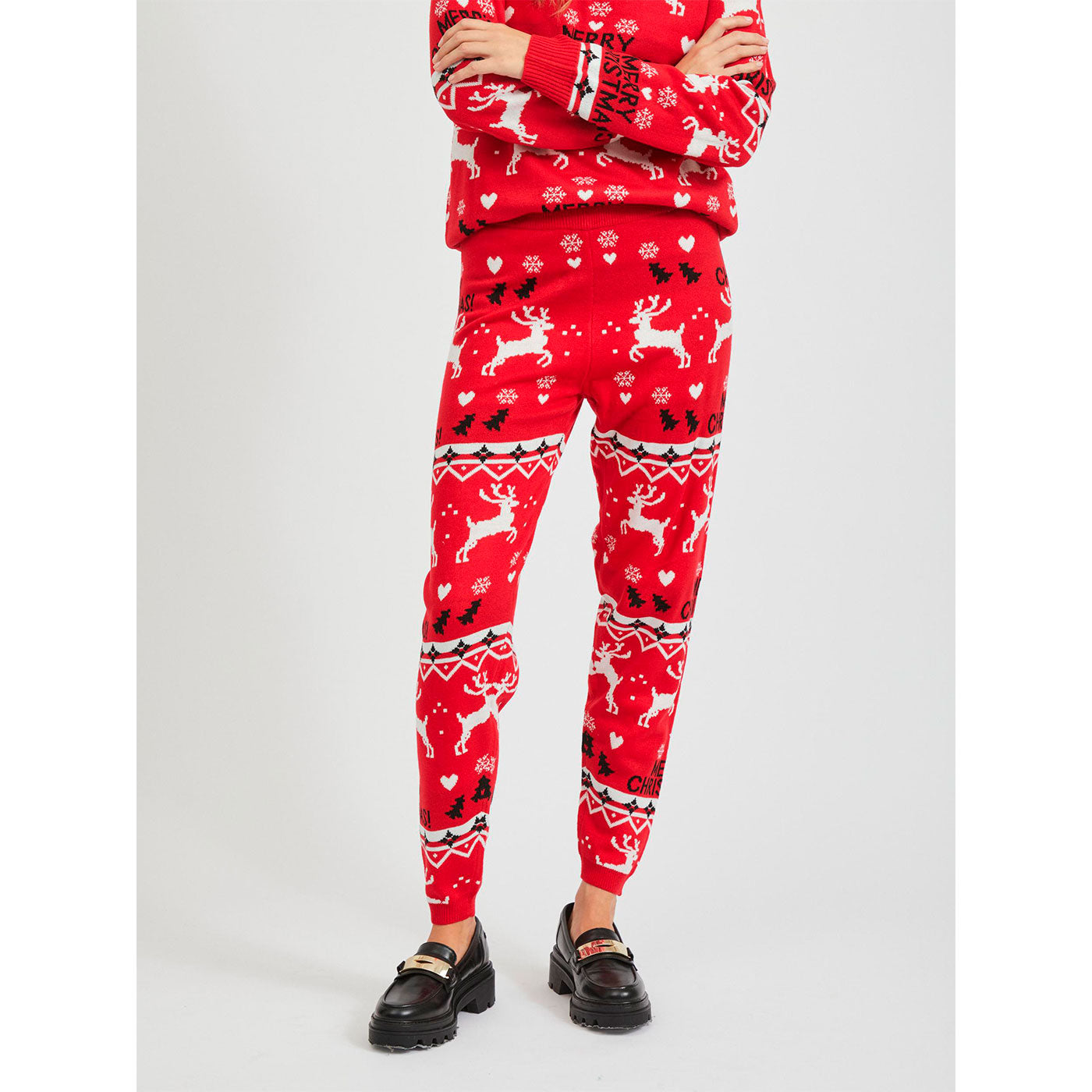 VILA - STRIK BUKS - KNITTIN X-MAS 14071305 - CHRISTMAS DEER COMBO